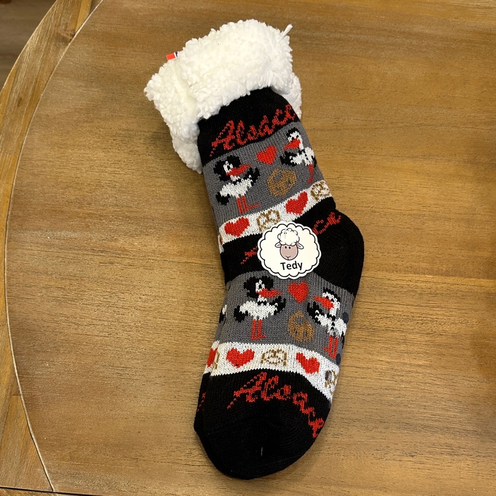 Alsace Themed Cozy Knit Socks